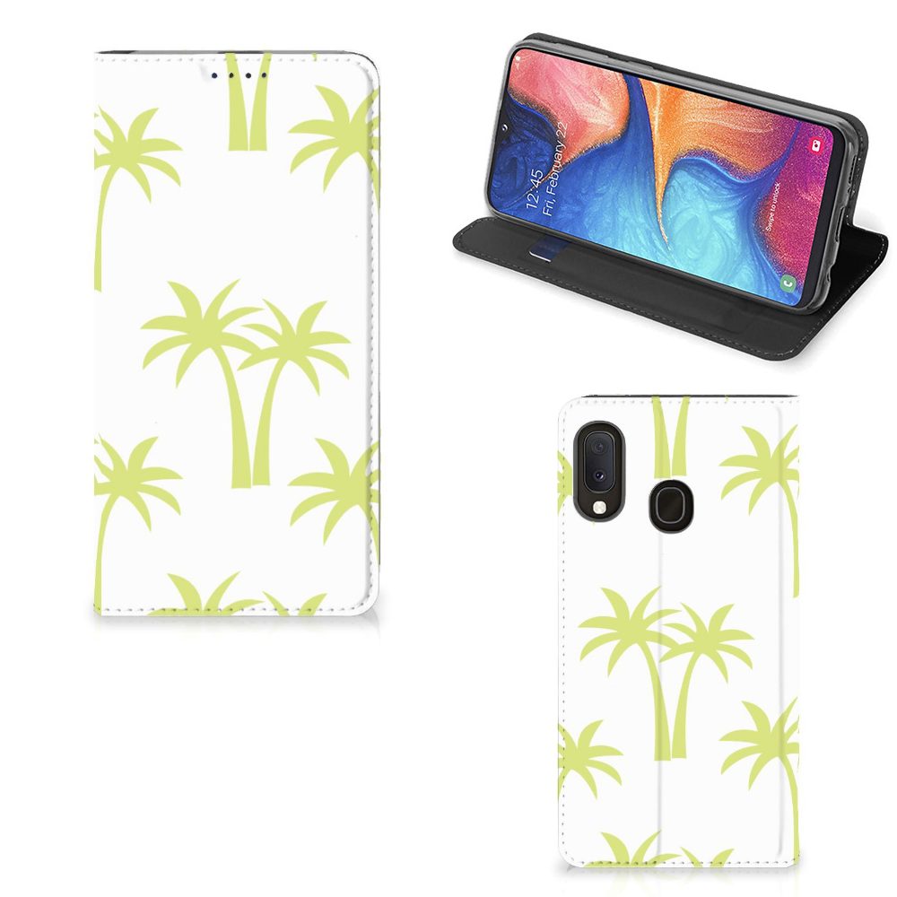 Samsung Galaxy A20e Smart Cover Palmtrees