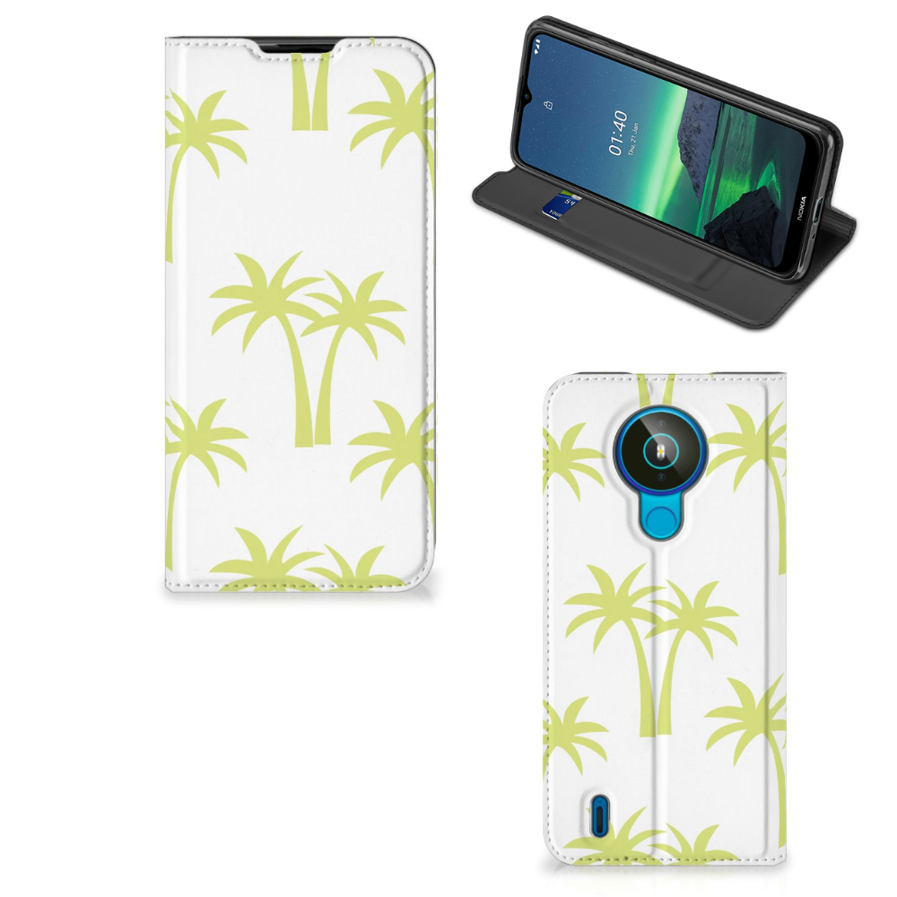 Nokia 1.4 Smart Cover Palmtrees