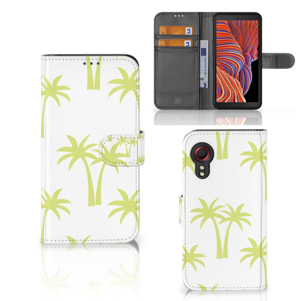 Samsung Galaxy Xcover 5 Hoesje Palmtrees