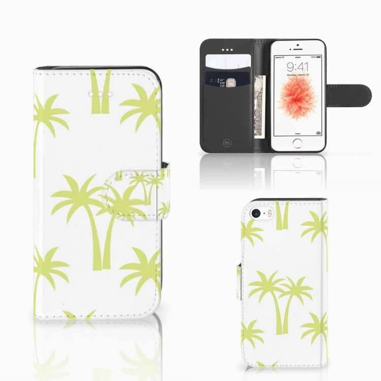 Apple iPhone 5 | 5s | SE Hoesje Palmtrees