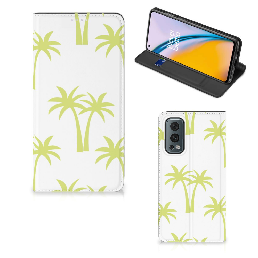 OnePlus Nord 2 5G Smart Cover Palmtrees