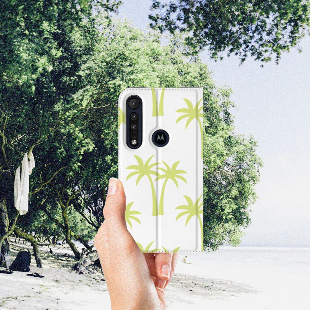Motorola G8 Plus Smart Cover Palmtrees