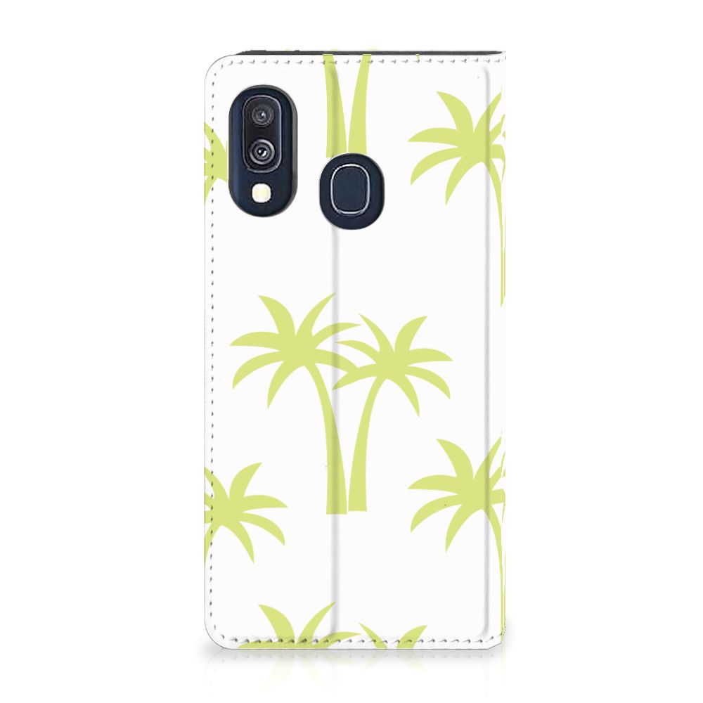 Samsung Galaxy A40 Smart Cover Palmtrees