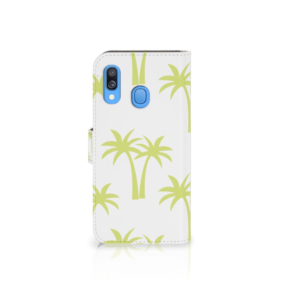 Samsung Galaxy A40 Hoesje Palmtrees
