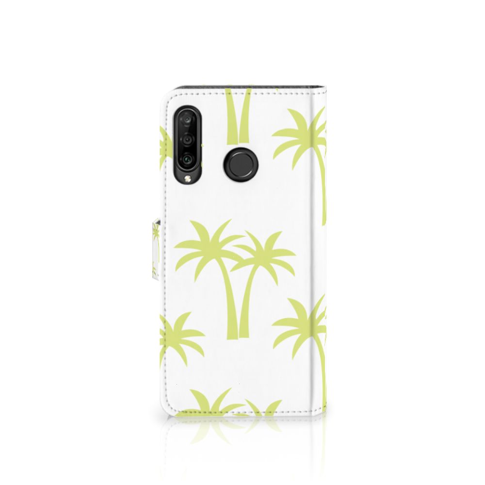 Huawei P30 Lite (2020) Hoesje Palmtrees
