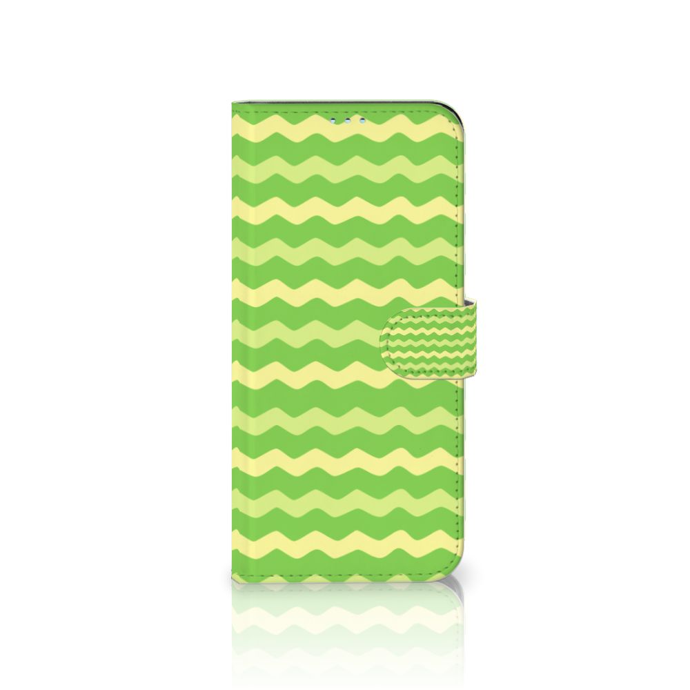 Motorola Moto G9 Power Telefoon Hoesje Waves Green