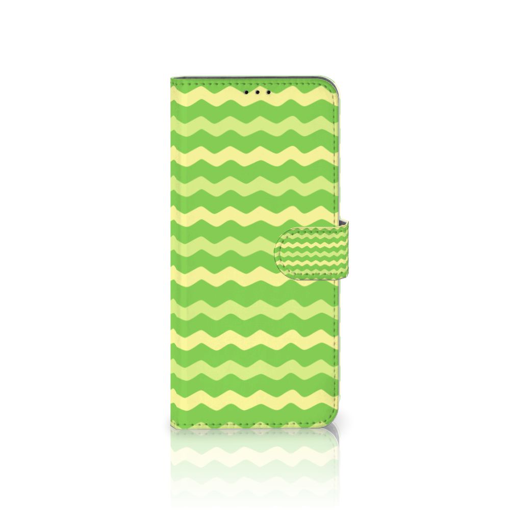 Motorola Edge 20 Pro Telefoon Hoesje Waves Green