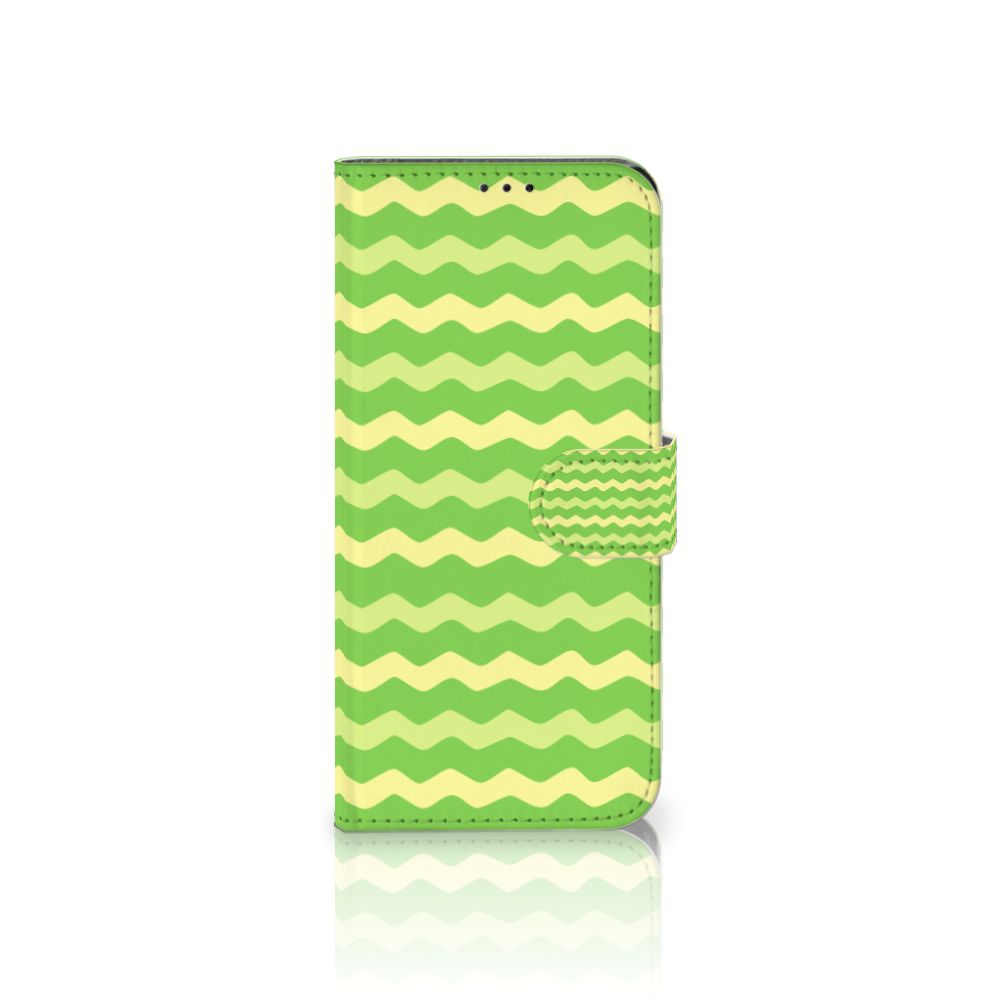 Sony Xperia 10 II Telefoon Hoesje Waves Green