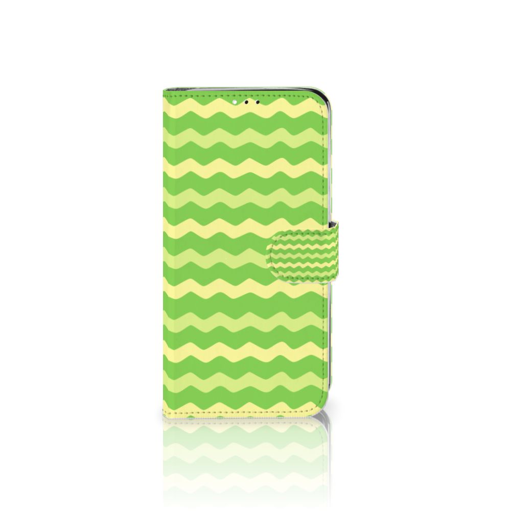 Motorola Moto G7 | G7 Plus Telefoon Hoesje Waves Green