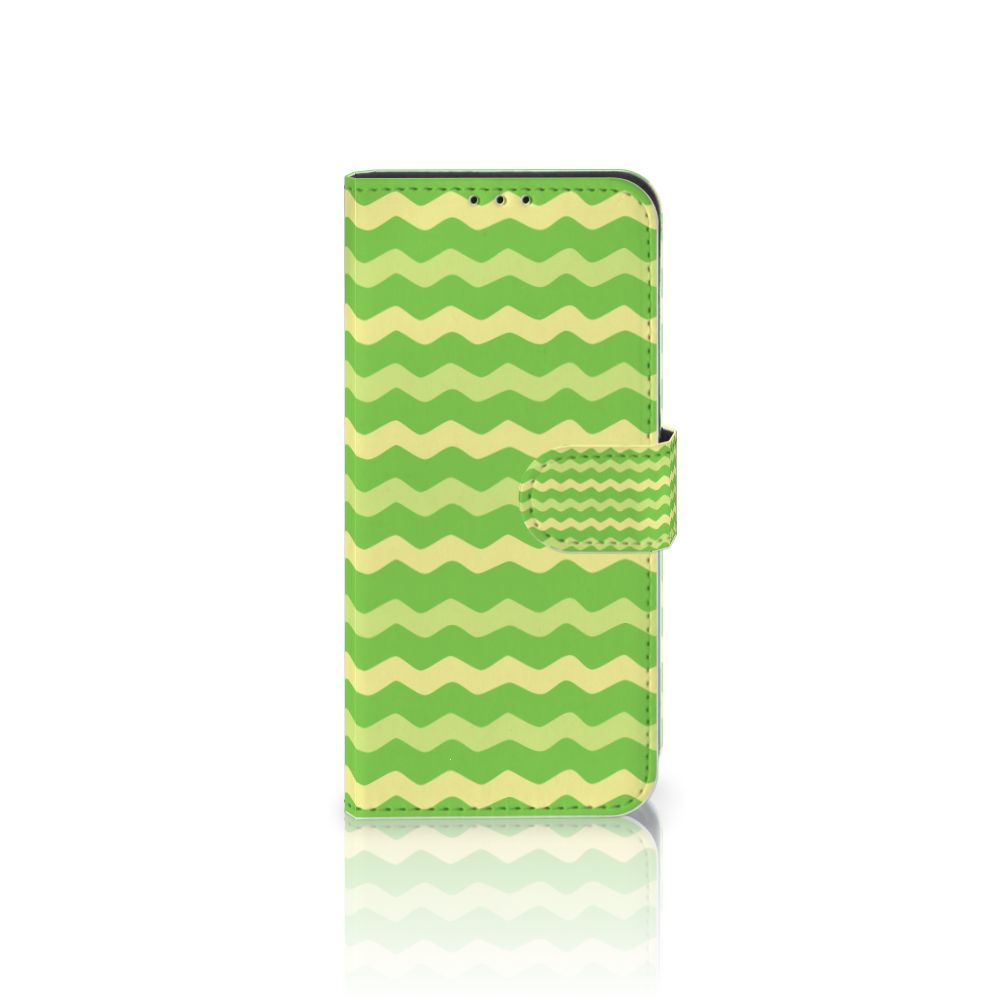 Xiaomi Mi A3 Telefoon Hoesje Waves Green
