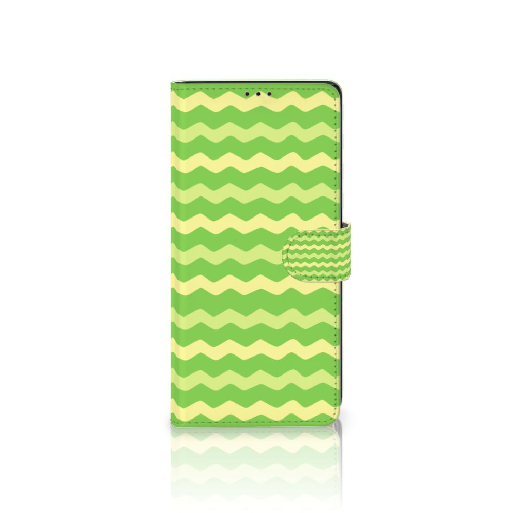 Samsung Galaxy Note20 Ultra Telefoon Hoesje Waves Green