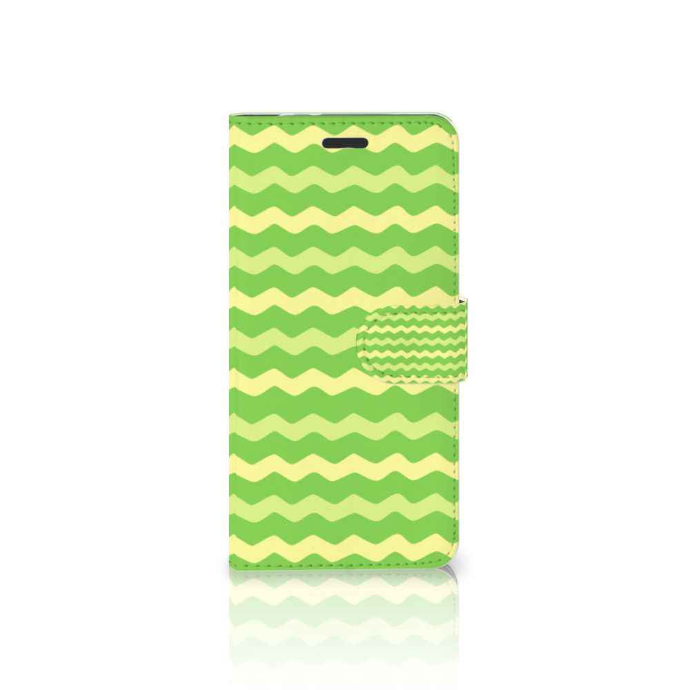 Motorola Moto Z Telefoon Hoesje Waves Green