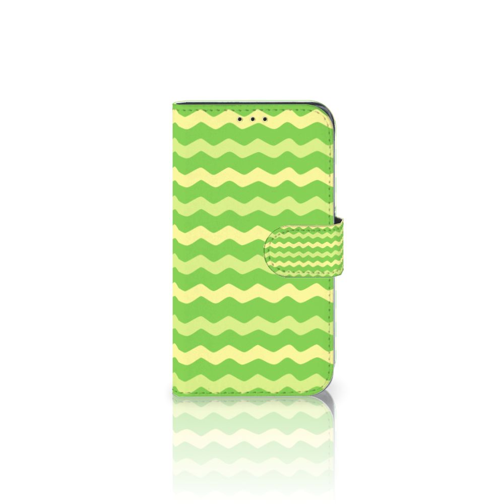 Samsung Galaxy Xcover 4 | Xcover 4s Telefoon Hoesje Waves Green
