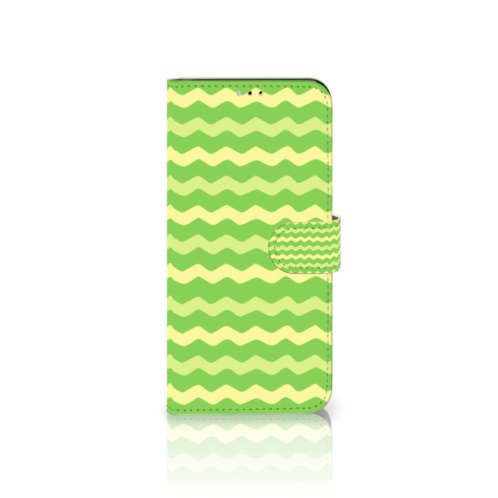 Samsung Galaxy A03 Telefoon Hoesje Waves Green