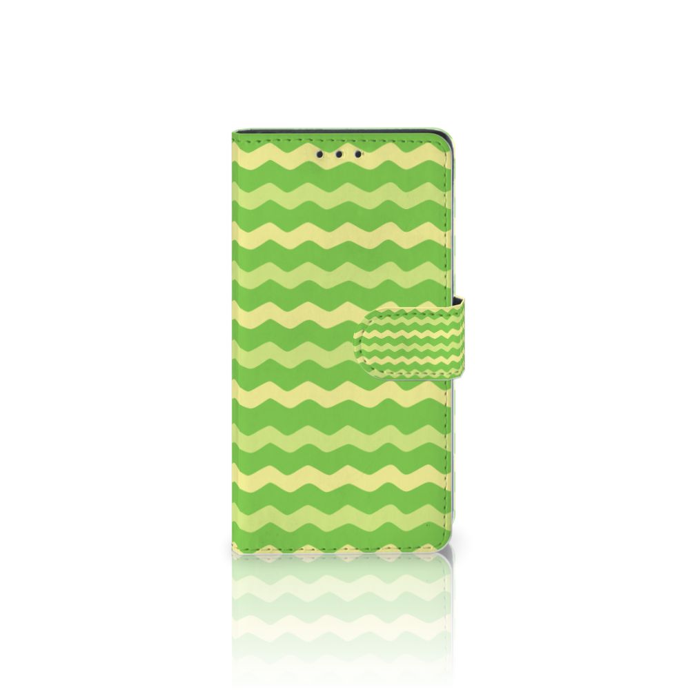 Sony Xperia Z3 Telefoon Hoesje Waves Green