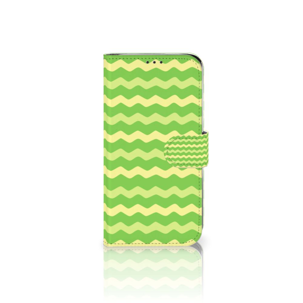 Xiaomi Mi A2 Lite Telefoon Hoesje Waves Green