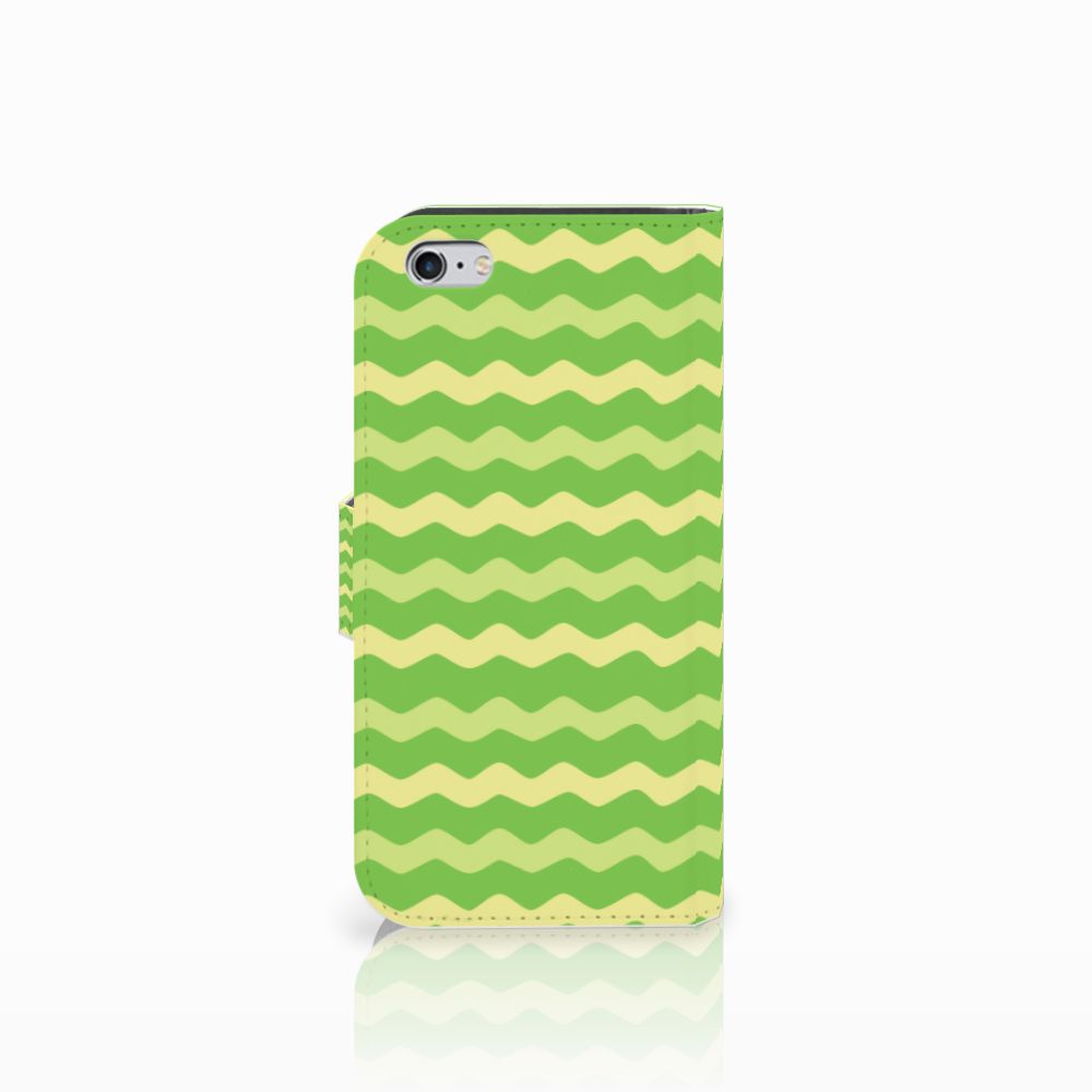 Apple iPhone 6 | 6s Telefoon Hoesje Waves Green
