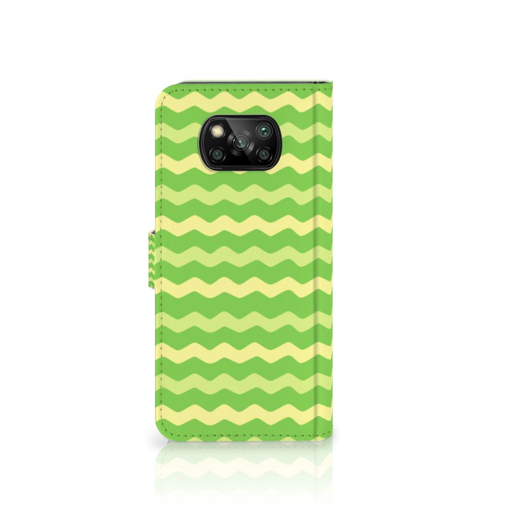 Xiaomi Poco X3 | Poco X3 Pro Telefoon Hoesje Waves Green