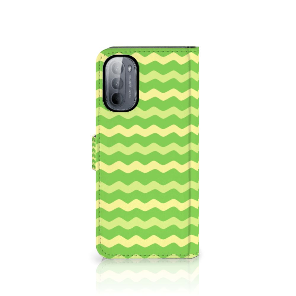 Motorola Moto G31 | G41 Telefoon Hoesje Waves Green