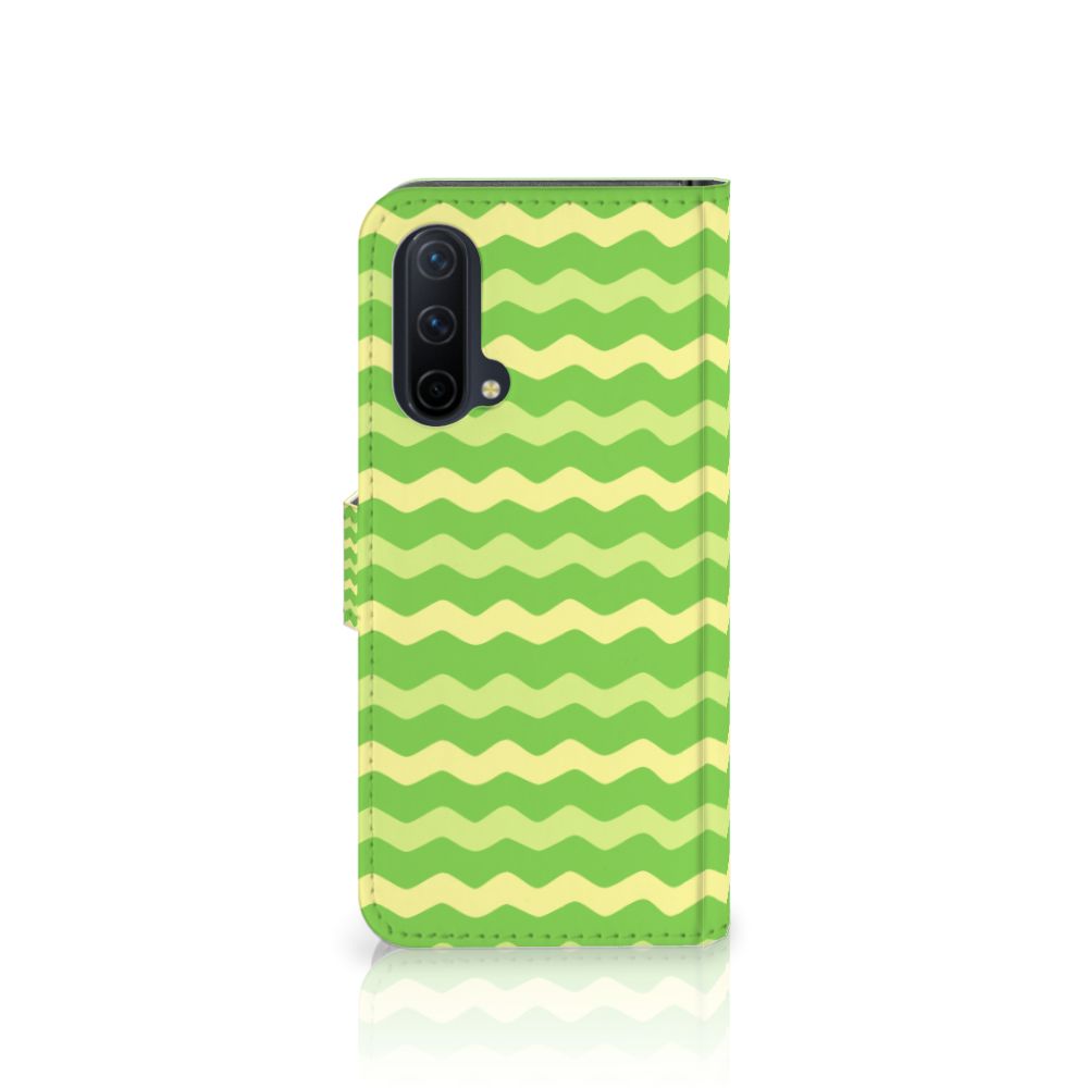 OnePlus Nord CE 5G Telefoon Hoesje Waves Green