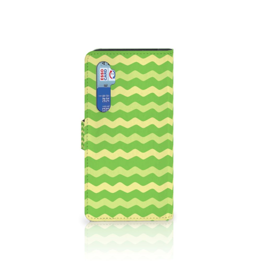 Xiaomi Mi Note 10 Lite Telefoon Hoesje Waves Green