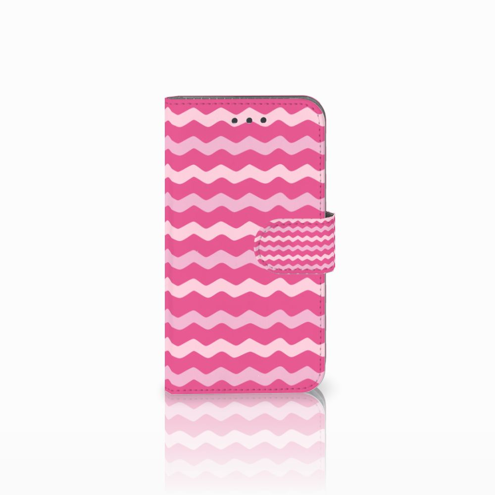 Samsung Galaxy Xcover 3 | Xcover 3 VE Telefoon Hoesje Waves Pink