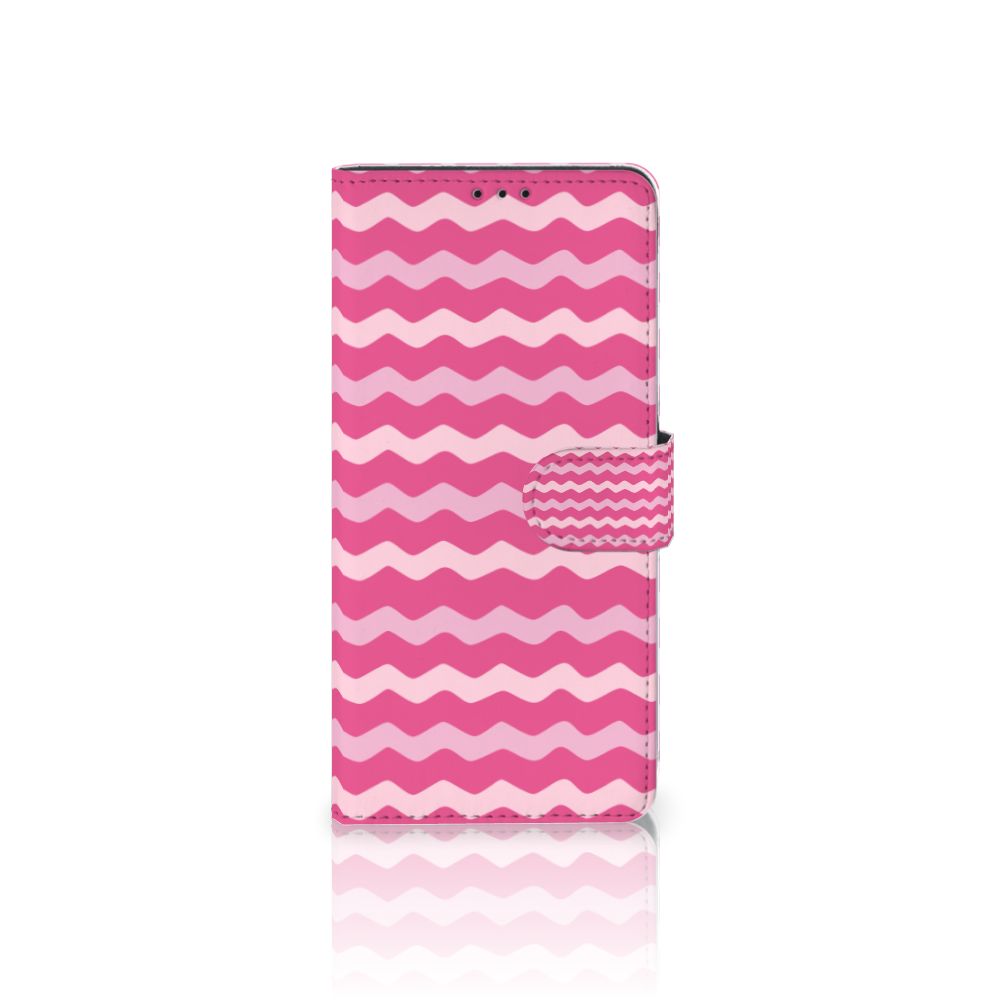 OnePlus 9 Pro Telefoon Hoesje Waves Pink