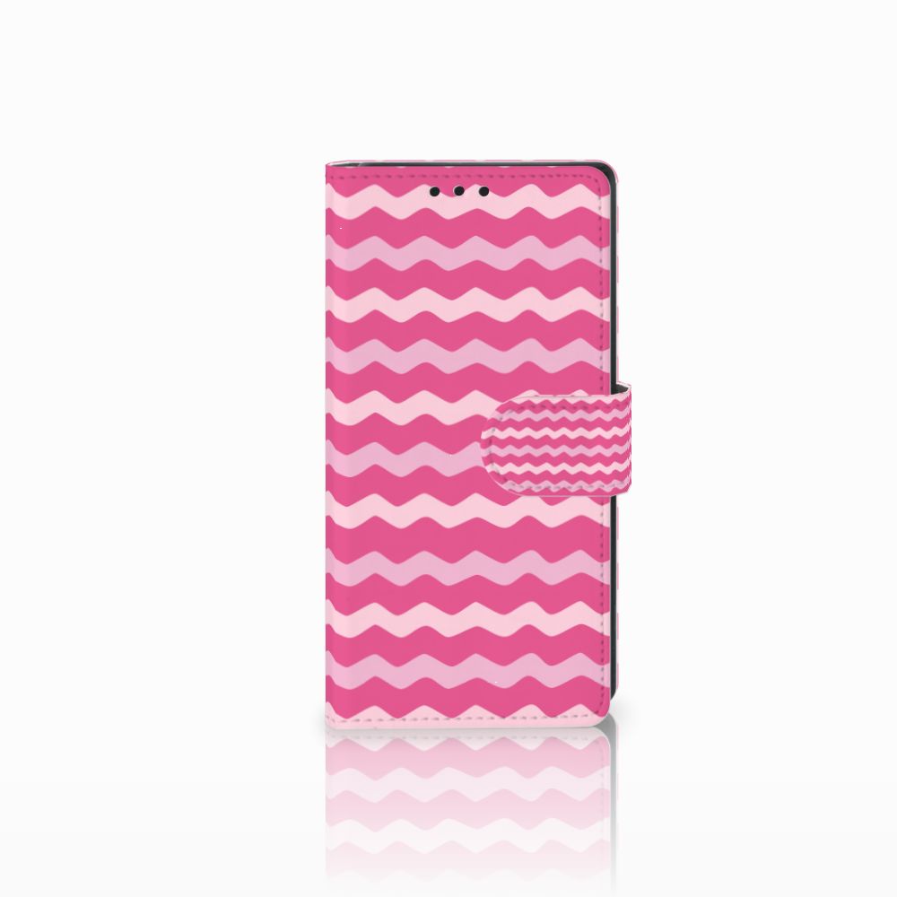 Sony Xperia XA1 Telefoon Hoesje Waves Pink
