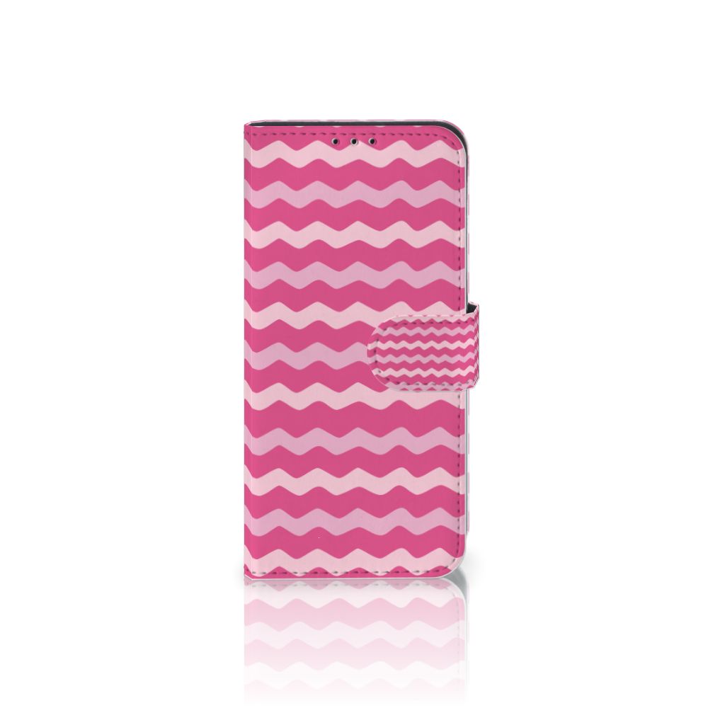 Xiaomi Mi A3 Telefoon Hoesje Waves Pink