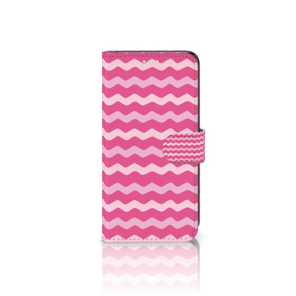 Samsung Galaxy S21 FE Telefoon Hoesje Waves Pink