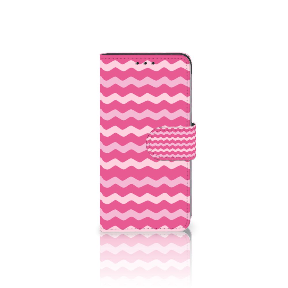 Samsung Galaxy A3 2017 Telefoon Hoesje Waves Pink