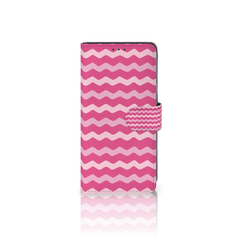 Xiaomi Mi Note 10 Lite Telefoon Hoesje Waves Pink