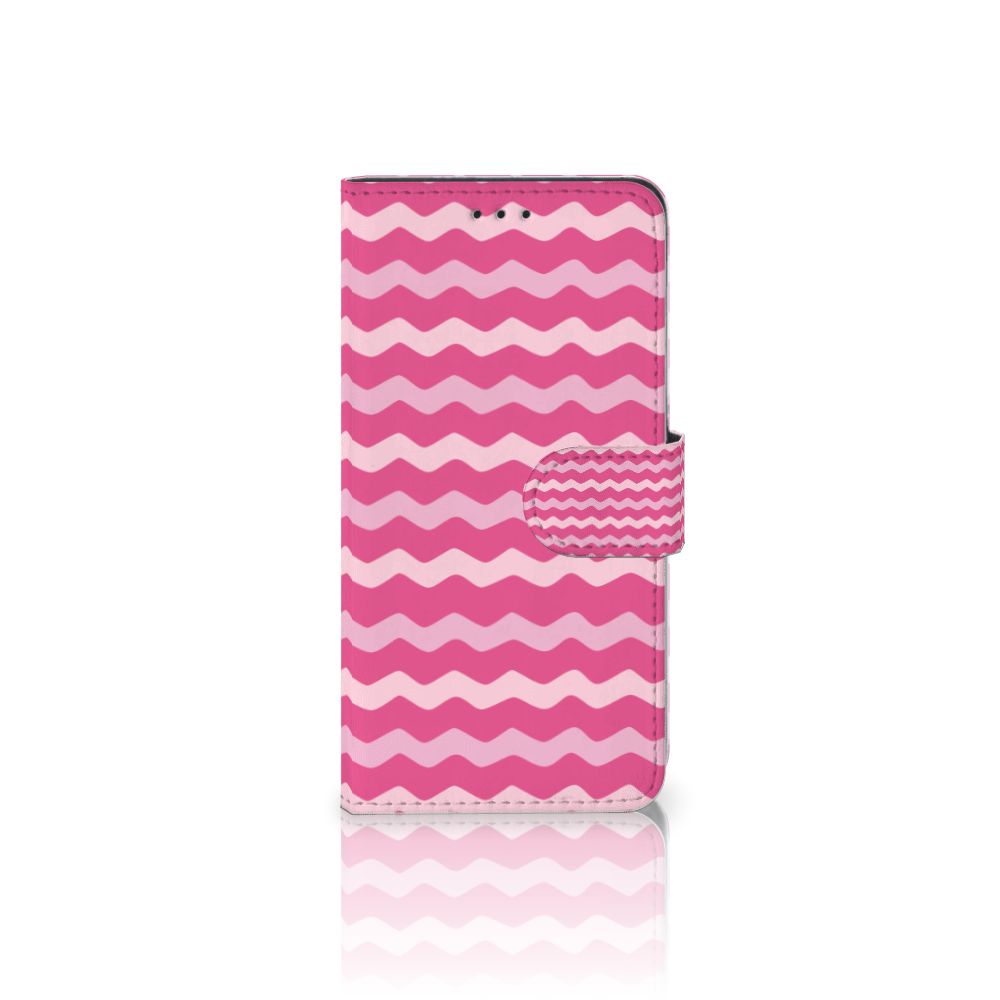 Huawei P10 Lite Telefoon Hoesje Waves Pink