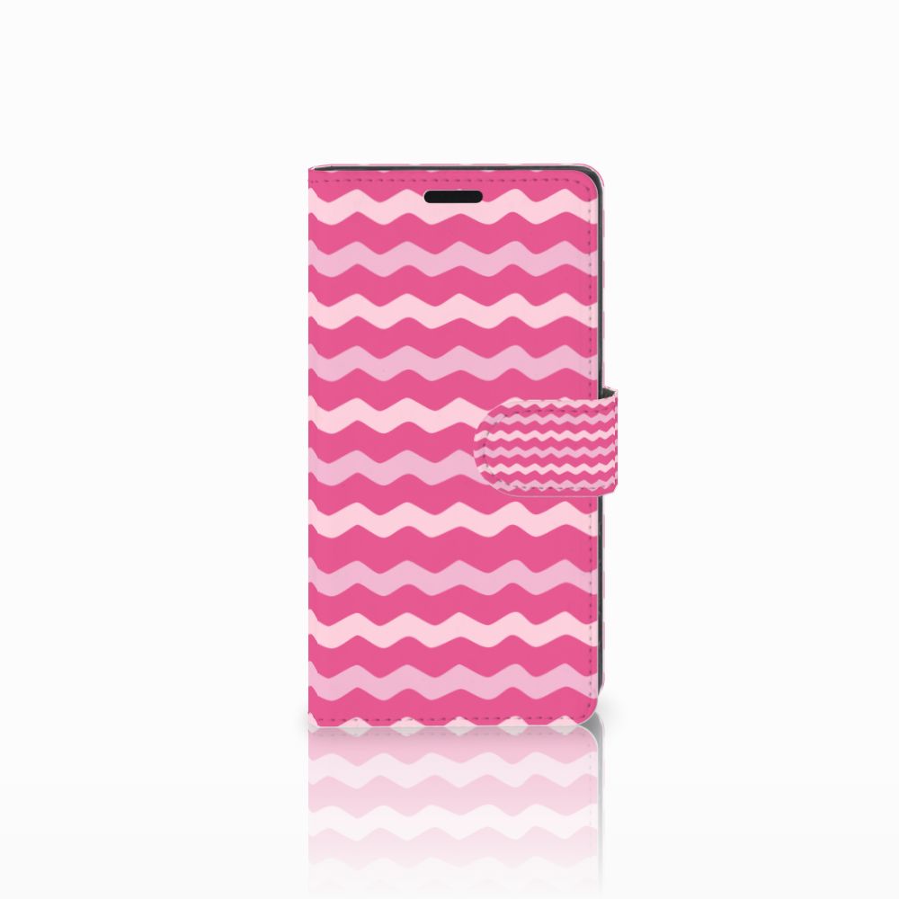 Sony Xperia XZ | Sony Xperia XZs Telefoon Hoesje Waves Pink