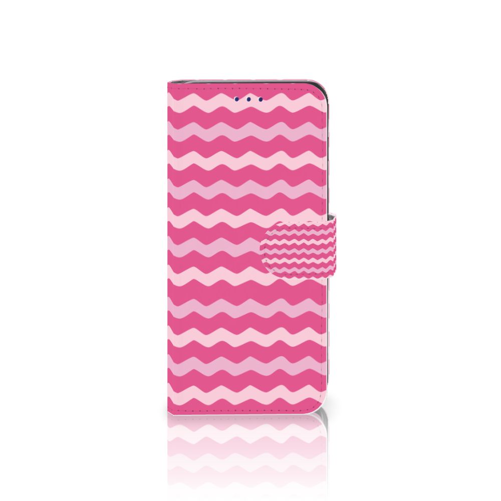 Samsung Galaxy S10 Telefoon Hoesje Waves Pink