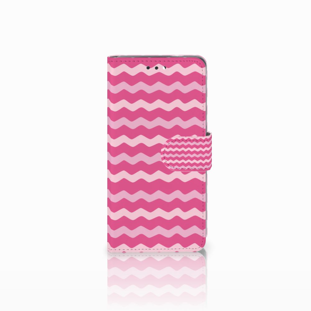 Nokia 3.1 (2018) Telefoon Hoesje Waves Pink