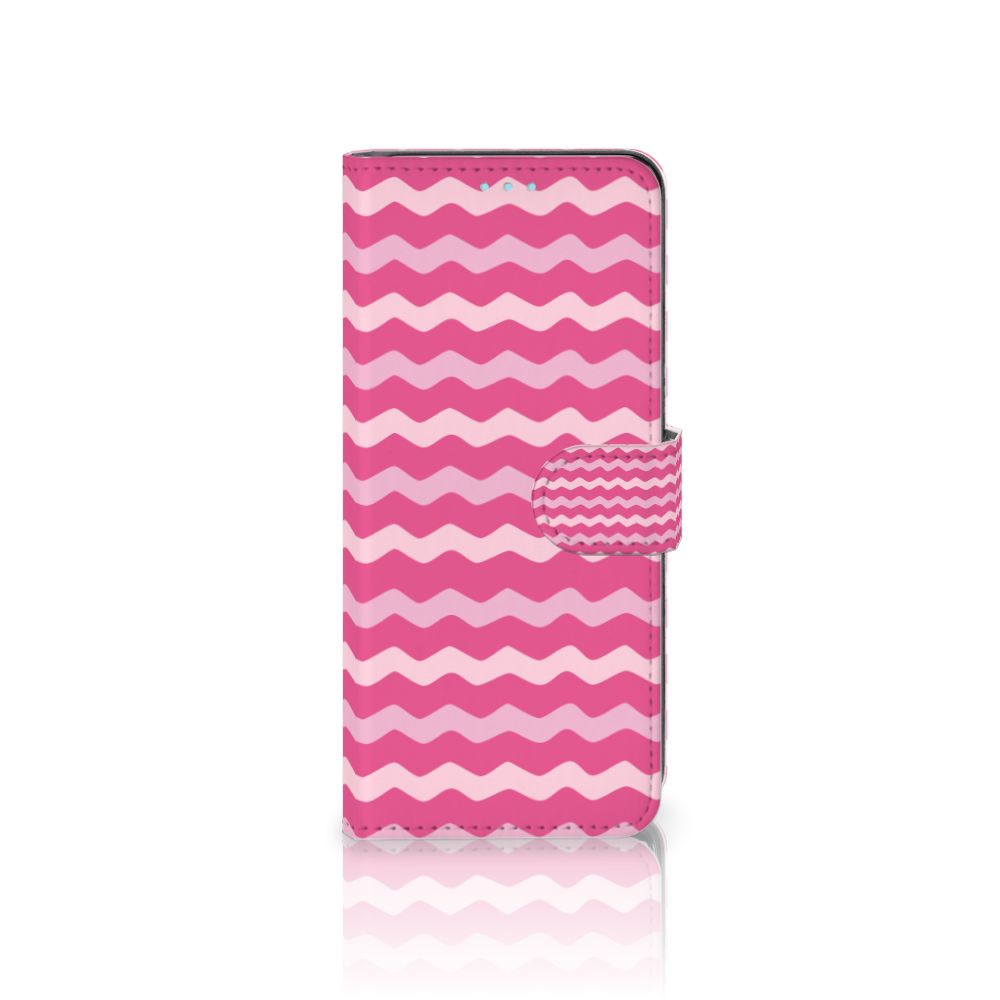 Sony Xperia 10 III Telefoon Hoesje Waves Pink