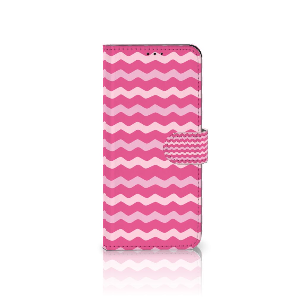 OPPO Find X5 Pro Telefoon Hoesje Waves Pink