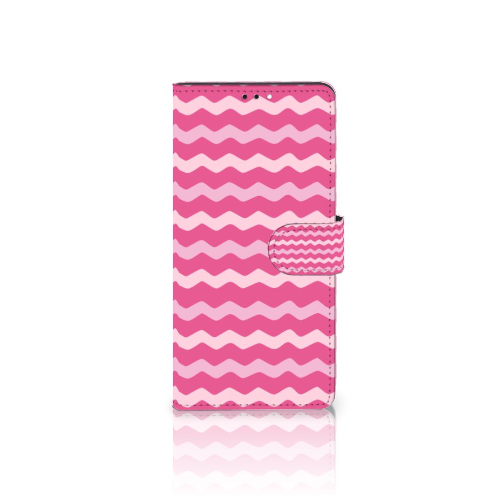 Xiaomi Redmi Note 10 Pro Telefoon Hoesje Waves Pink