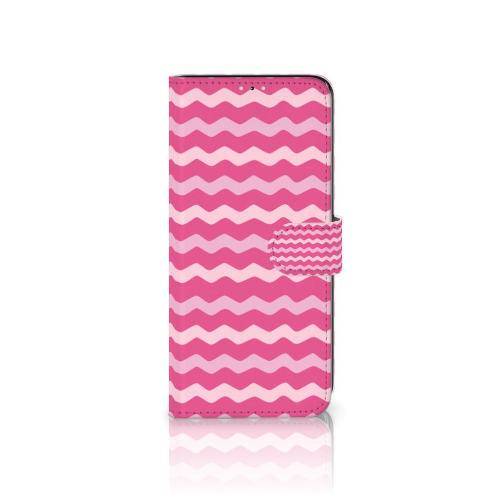 Samsung Galaxy Note 20 Telefoon Hoesje Waves Pink