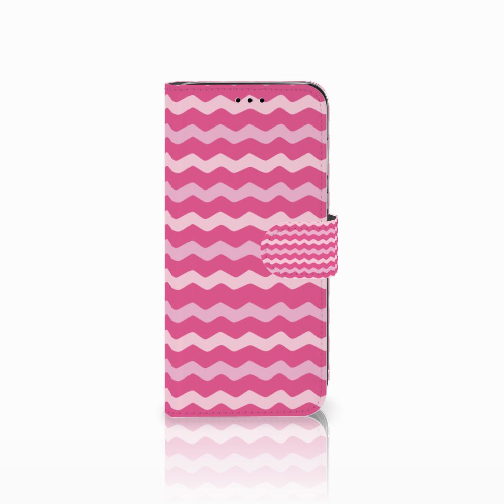Huawei P20 Lite Telefoon Hoesje Waves Pink