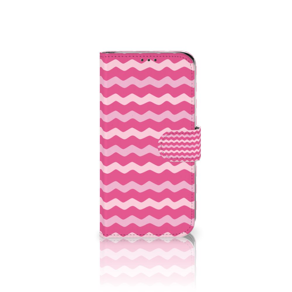 Xiaomi Mi A2 Lite Telefoon Hoesje Waves Pink