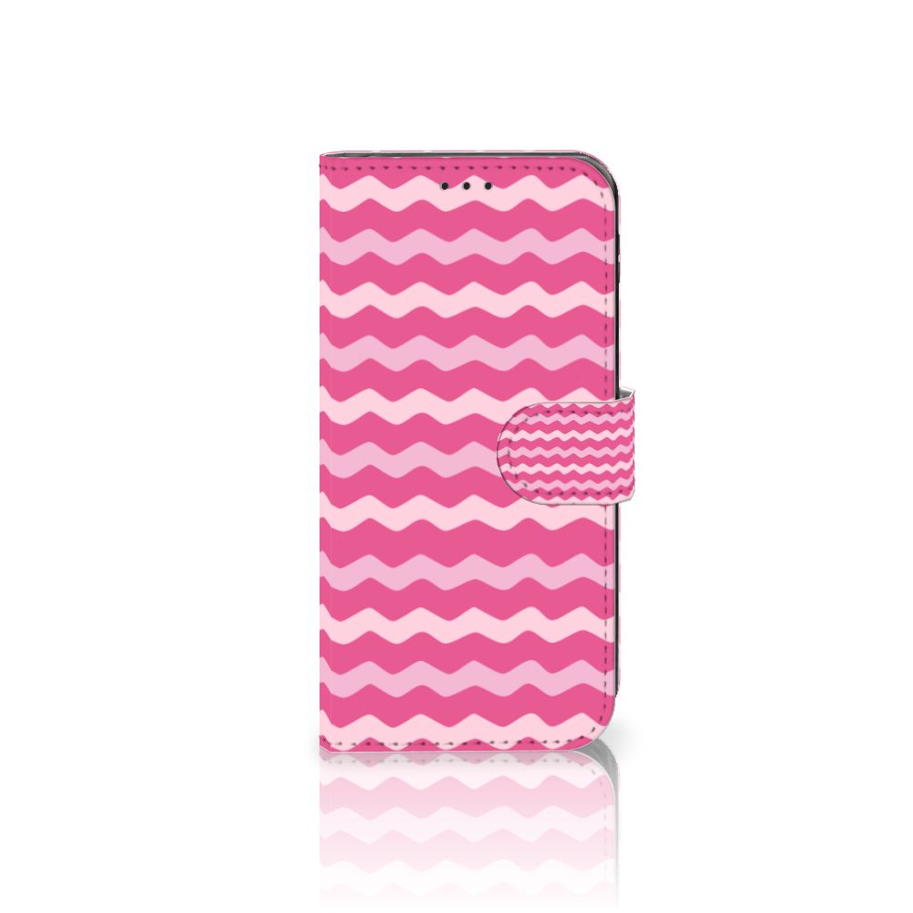 Samsung Galaxy J5 2017 Telefoon Hoesje Waves Pink
