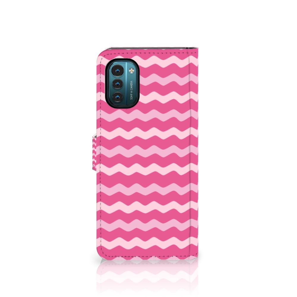 Nokia G11 | G21 Telefoon Hoesje Waves Pink