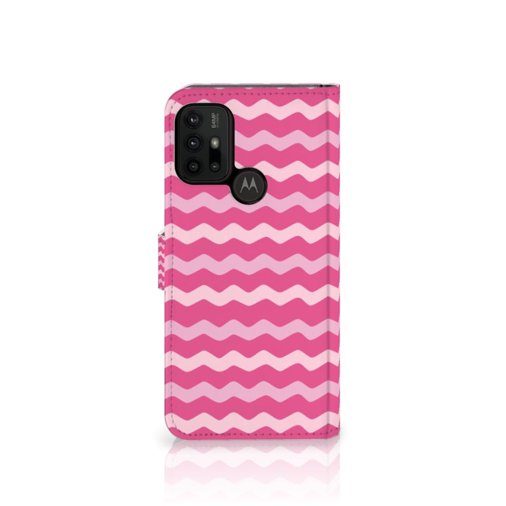 Motorola Moto G10 | G20 | G30 Telefoon Hoesje Waves Pink