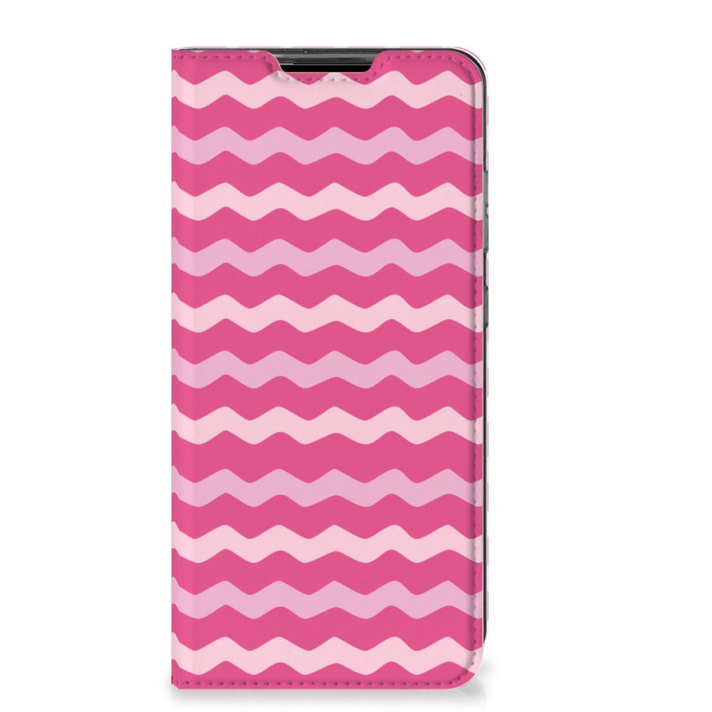 Samsung Galaxy A52 Hoesje met Magneet Waves Pink
