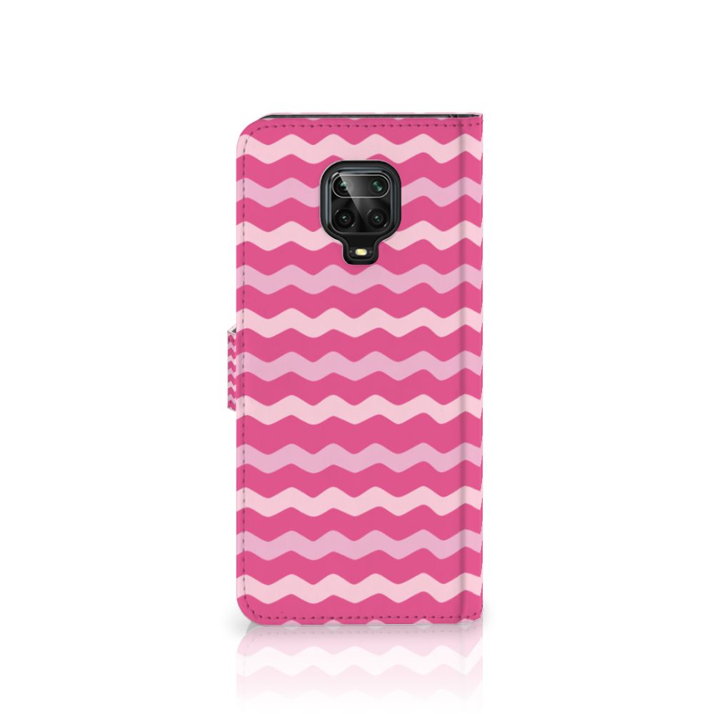 Xiaomi Redmi Note 9 Pro | Note 9S Telefoon Hoesje Waves Pink
