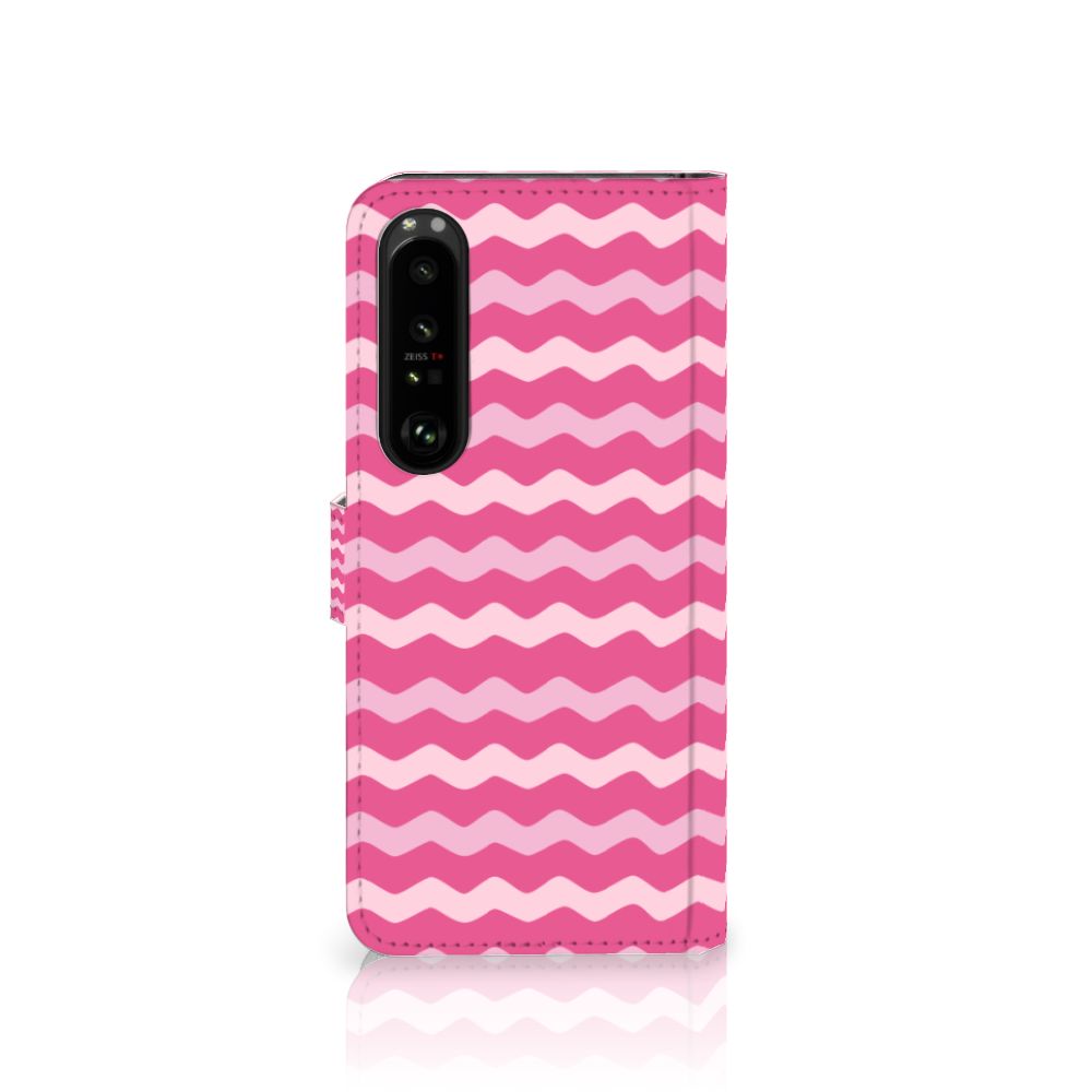 Sony Xperia 1 IV Telefoon Hoesje Waves Pink