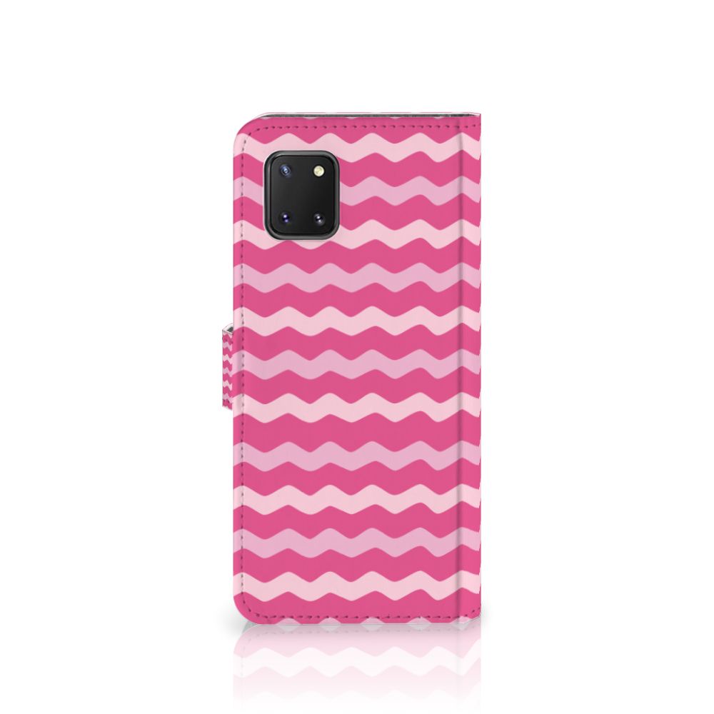 Samsung Note 10 Lite Telefoon Hoesje Waves Pink