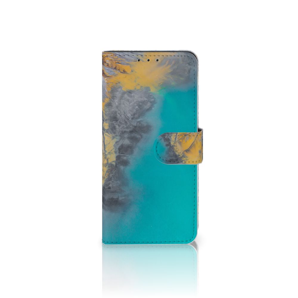 Nokia 2.3 Bookcase Marble Blue Gold
